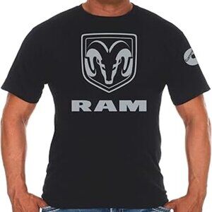 JH Design Men's Dodge RAM Cummins T Shirt Crew Neck Black Shirt
